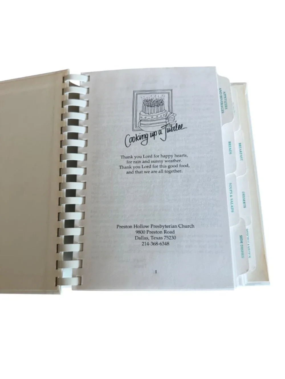 Cooking Up A Jubilee Preston Hollow Presbyterian Church Cookbook Dallas TX 1998